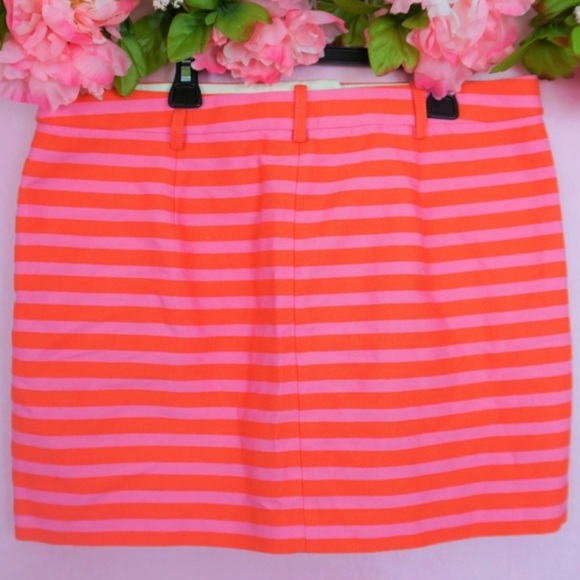 J. Crew Striped Mini Skirt - Picture 4 of 7